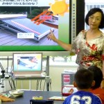 太陽熱エネルギー授業 （岩手県住田町小学校３年）